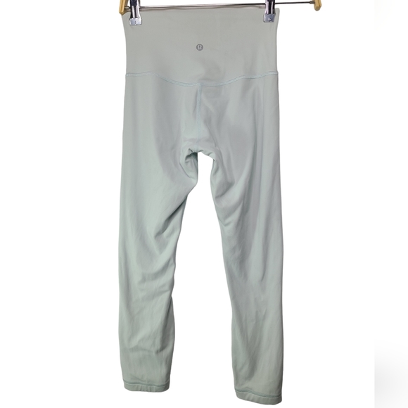 Lululemon Align High-Rise Crop 23" Ocean Air- Size 4 - Picture 4 of 7